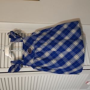 Florida Gators Blue Plaid Dress with Matching Bloomers, Size 4T